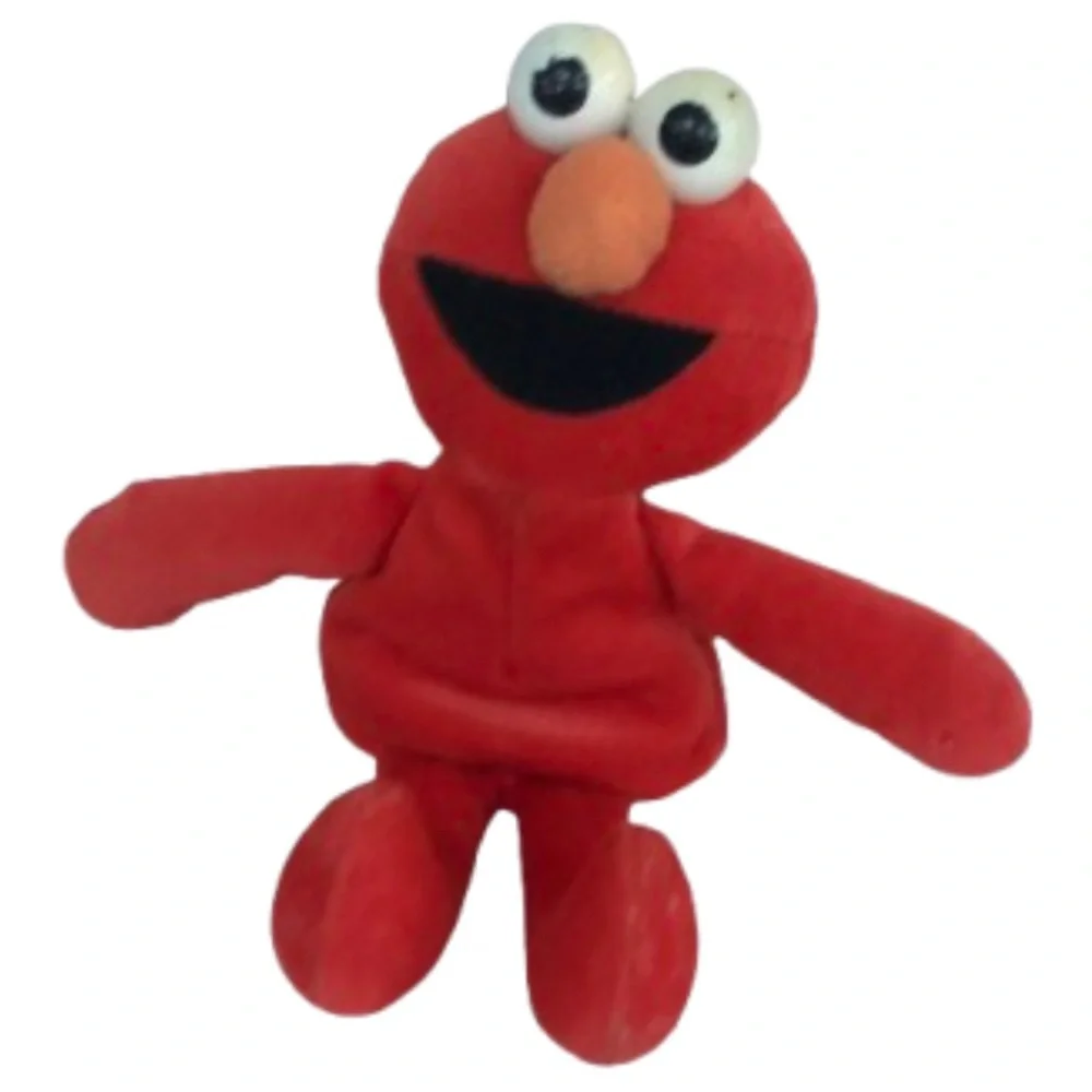 ELMO PLUSH TOY • SESAME STREET • 7” x 6”